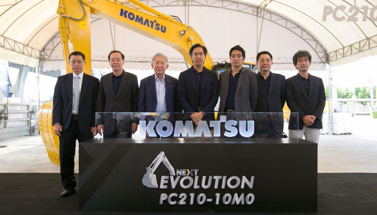 Komatsu เปิดตัวรถขุดรุ่นใหม่ PC210-10M0 การันตีความแรงและความประหยัด