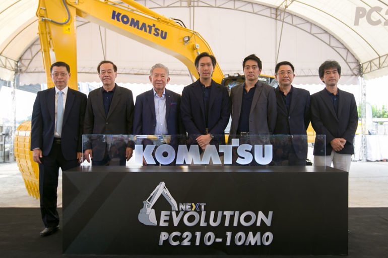 Komatsu เปิดตัวรถขุดรุ่นใหม่ PC210-10M0 การันตีความแรงและความประหยัด