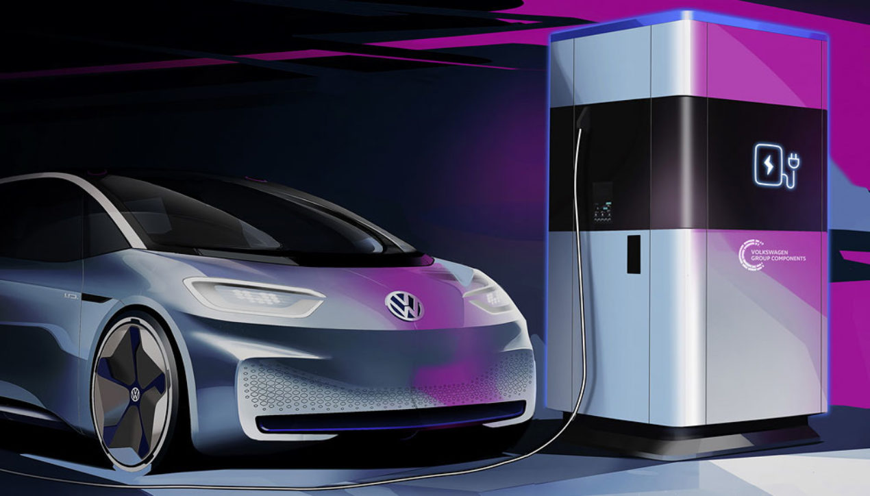 Volkswagen โชว์ไอเดียการพัฒนา Power Bank สำหรับรถยนต์พลังงานไฟฟ้า