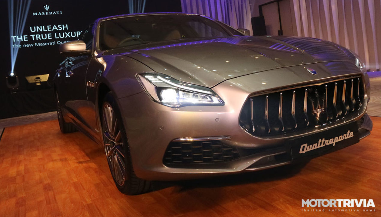 2019 Maserati Quattroporte ปรับรุ่นปี ดีเซลเริ่มต้นที่ 10.4 ล้านบาท