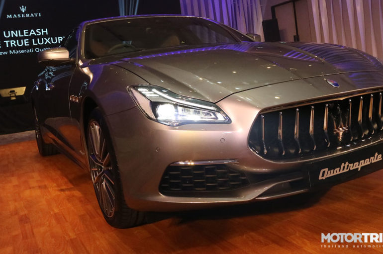 2019 Maserati Quattroporte ปรับรุ่นปี ดีเซลเริ่มต้นที่ 10.4 ล้านบาท