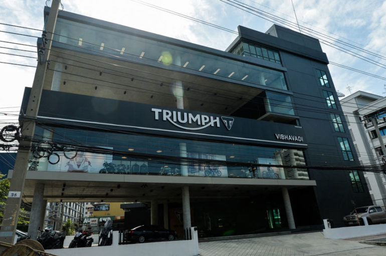 Triumph วิภาวดี mixed-used complex แห่งใหม่ของไบค์เกอร์