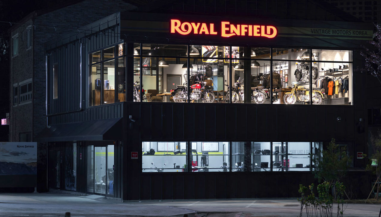 Royal Enfield เปิดแฟลกชิพสโตร์ที่เกาหลีใต้แห่งแรก