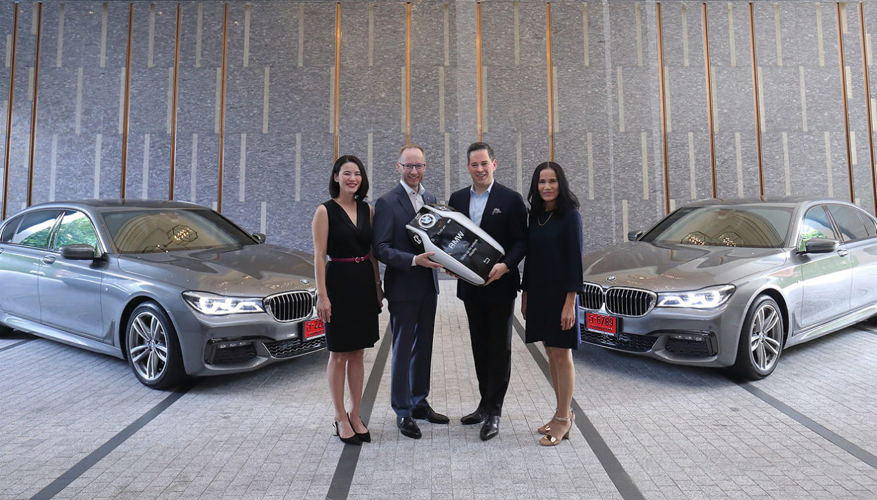 BMW ร่วมกับ Rosewood Bangkok มอบประสบการณ์ระดับพรีเมียมด้วย BMW 7 Series