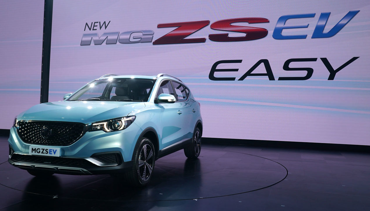 2019 MG ZS EV รถยนต์พลังงานไฟฟ้ารุ่นแรกของเอ็มจี เปิดราคาได้น่าประทับใจ