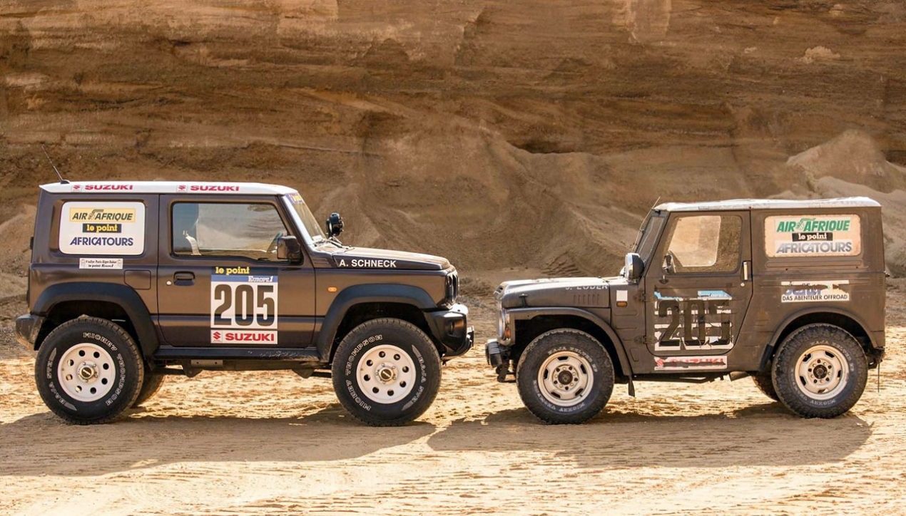 2019 Suzuki Jimny แปลงโฉมเป็นตัวแข่ง Paris-Dakar Rally ปี 1982