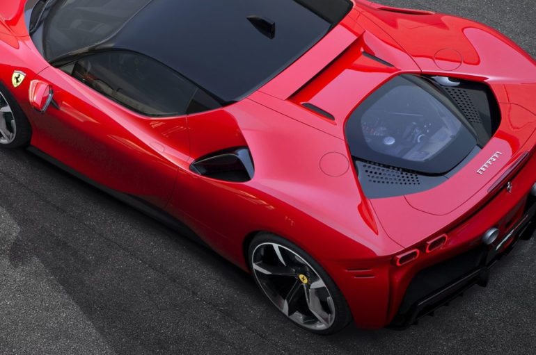 2020 Ferrari SF90 Stradale สปอร์ต V8 plug-in hybird 1,000 แรงม้า