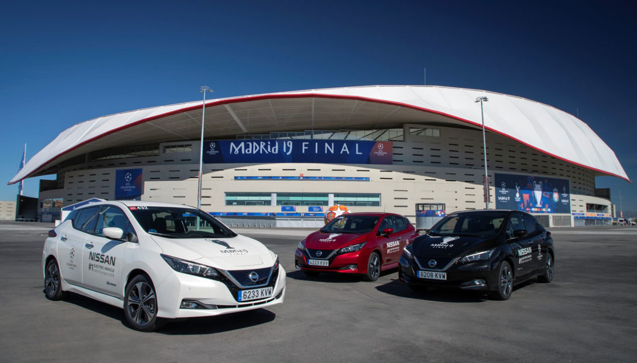 Nissan ชาร์จความตื่นเต้นให้ UEFA Champions League นัดชิงชนะเลิศที่มาดริด