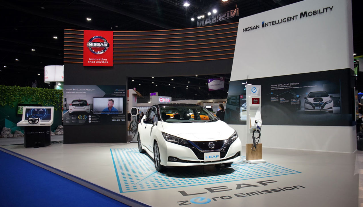 Nissan สนับสนุนนโยบายรัฐบาลพาไทย สู่สมาร์ท ซิตี้ ในงาน Thailand Industry Expo 2019