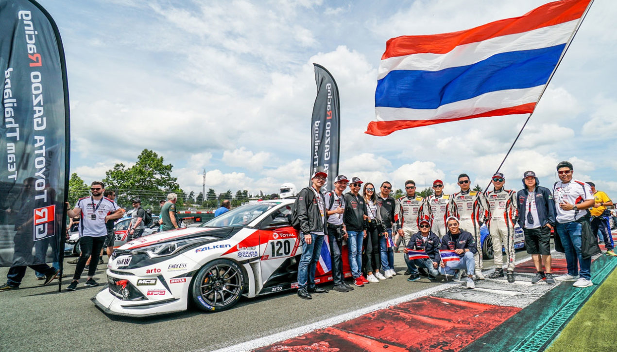 Toyota C-HR คว้าอันดับ 3 รายการ ADAC Total 24h Race Nürburgring 2019 ประเทศเยอรมนี