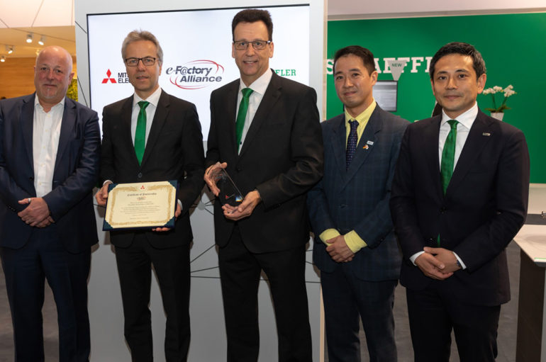 Schaeffler และ Mitsubishi Electric ประกาศความร่วมมือในฐานะ e-F@ctory Alliance Network