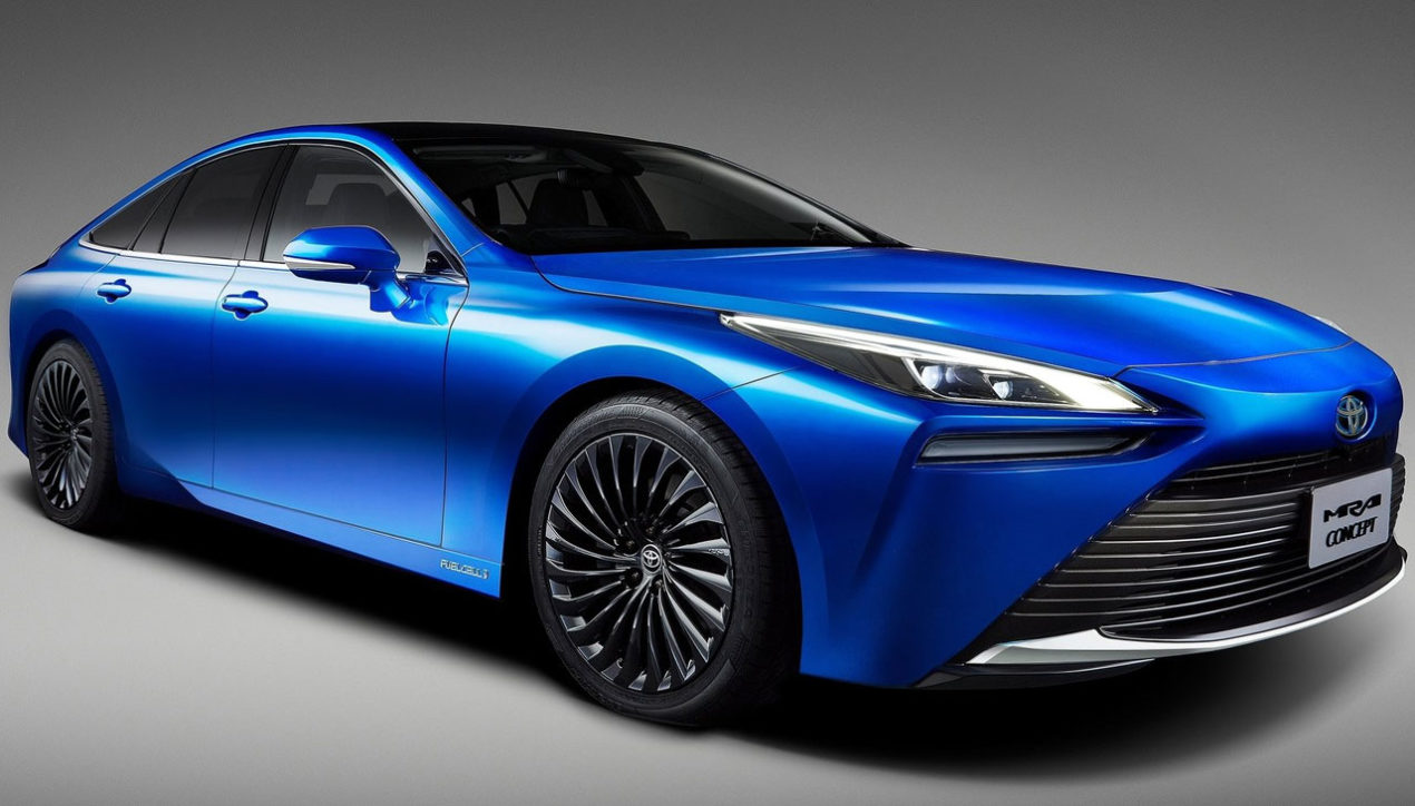 2019 Toyota Mirai Fuel-Cell Concept คันจริงตั้งเป้าเพิ่มระยะทาง 30%