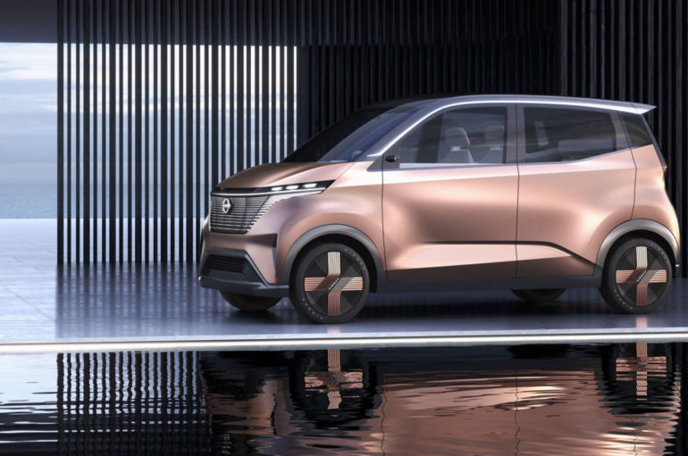 2019 Nissan IMk Concept รถต้นแบบพลังงานไฟฟ้ารุ่นใหม่สำหรับคนเมือง