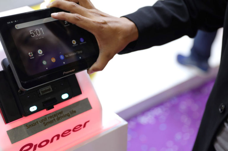 Pioneer Smart Unit Receiver จอทีวีติดรถยนต์ 8 นิ้ว เปิดตัวใน Motor Expo 2019