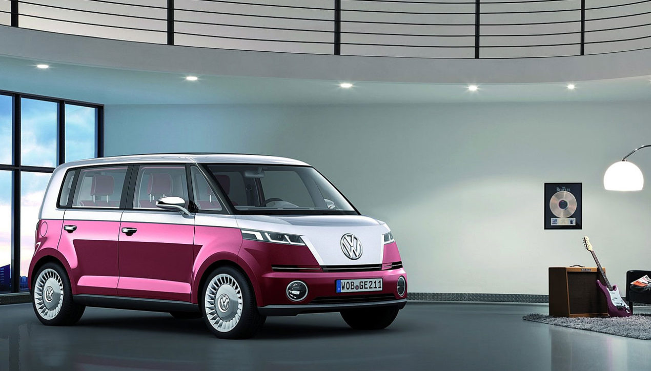 2011 Volkswagen Bulli Concept คืนชีพให้ Hippie Bus ด้วยพลังไฟฟ้า