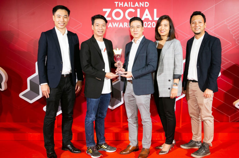 Mitsubishi รับรางวัล Thailand Zocial Awards 2020