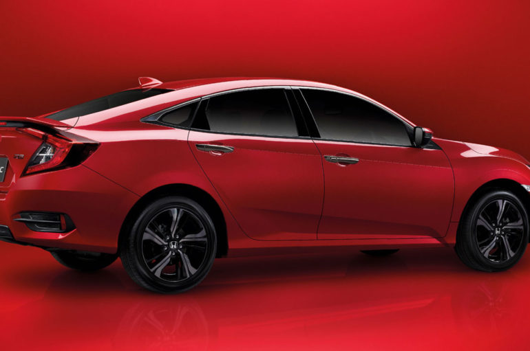2020 Honda Civic Turbo RS เปิดตัวสีใหม่ แดง Ignite Red