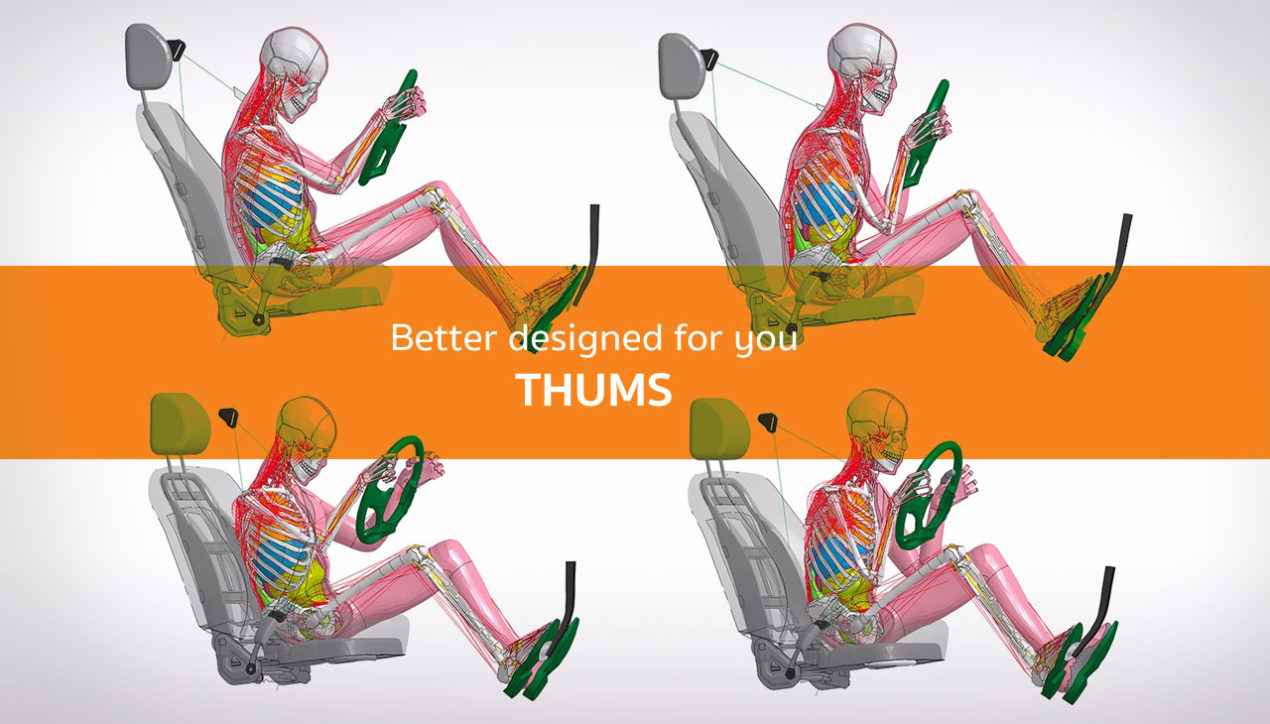 Toyota เตรียมเปิดซอฟต์แวร์เสมือนจริง THUMS ให้ใช้งานฟรี