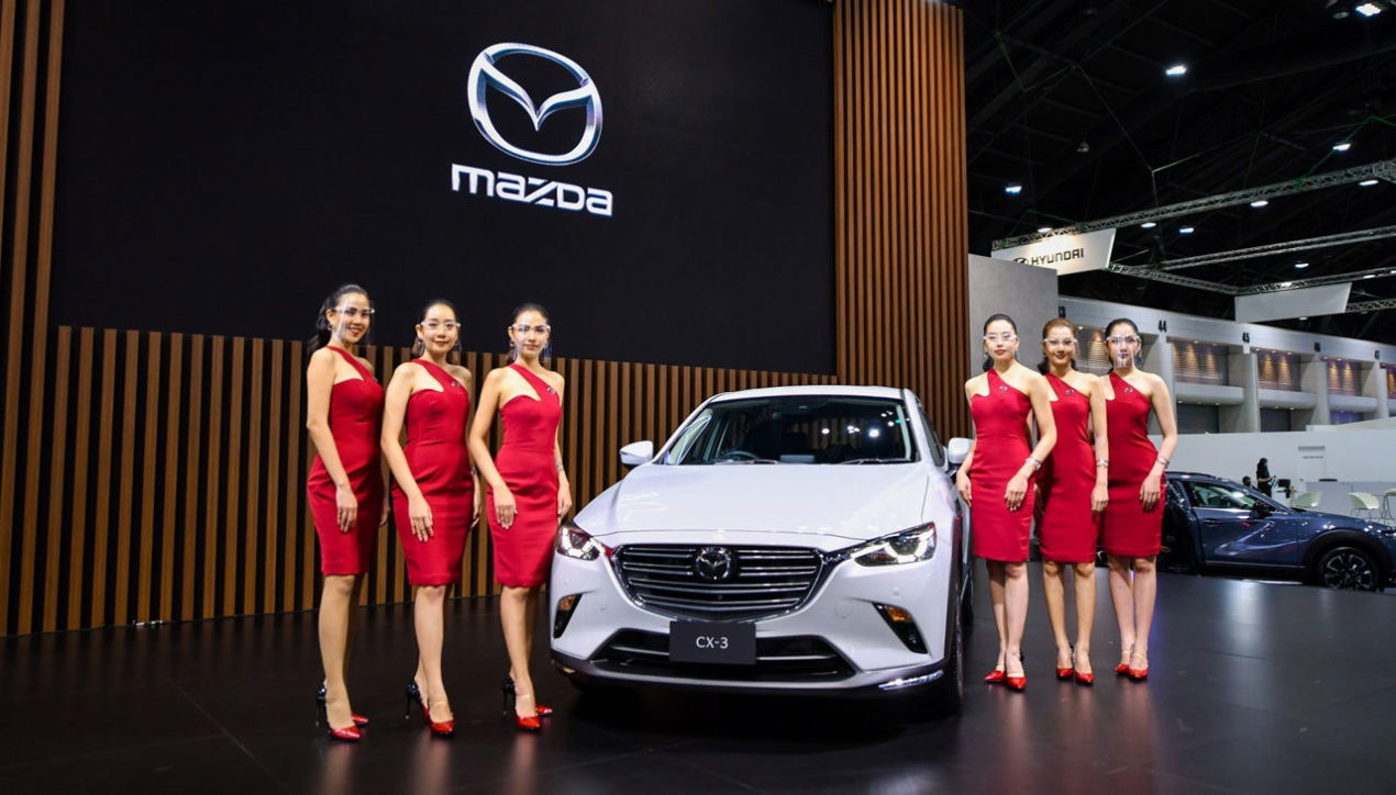 Mazda เผยครึ่งทางมอเตอร์โชว์ 2563 ยอดจองทะลุ 1,100 คัน