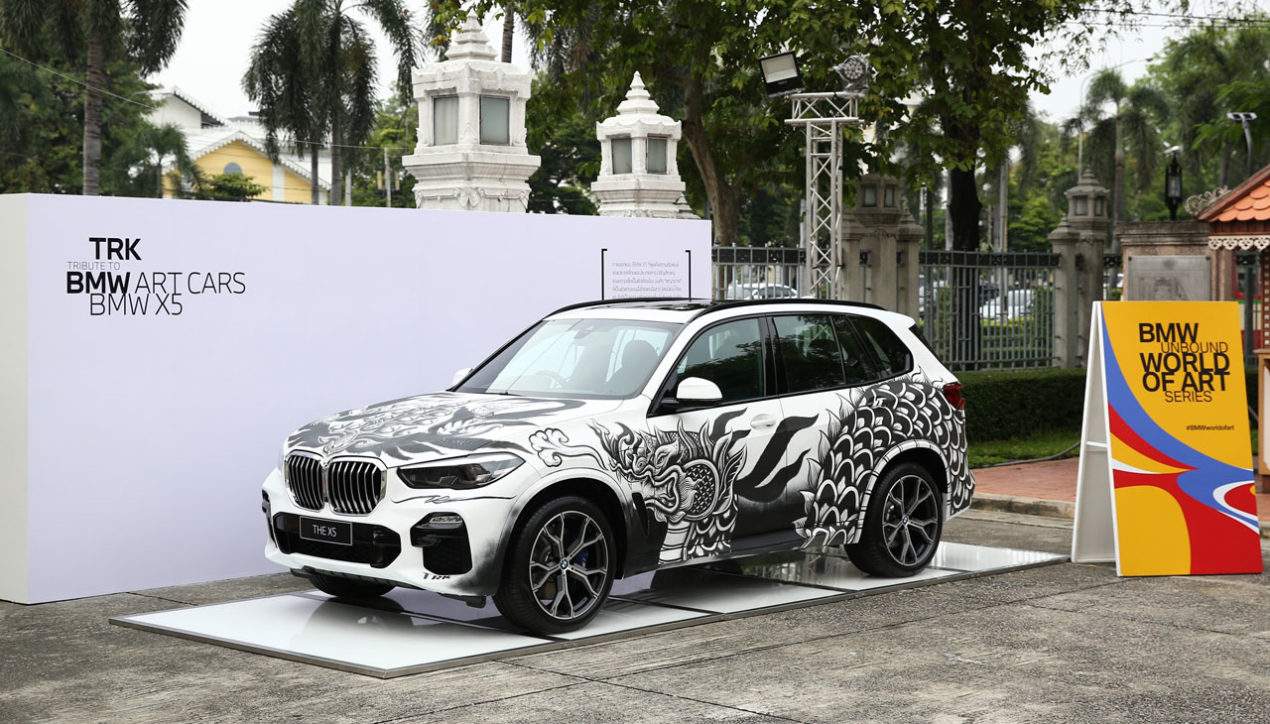 BMW ฉลอง 70 ปีไทย-ลาว เผยโฉม X5 พร้อมลายไทยสมัยใหม่