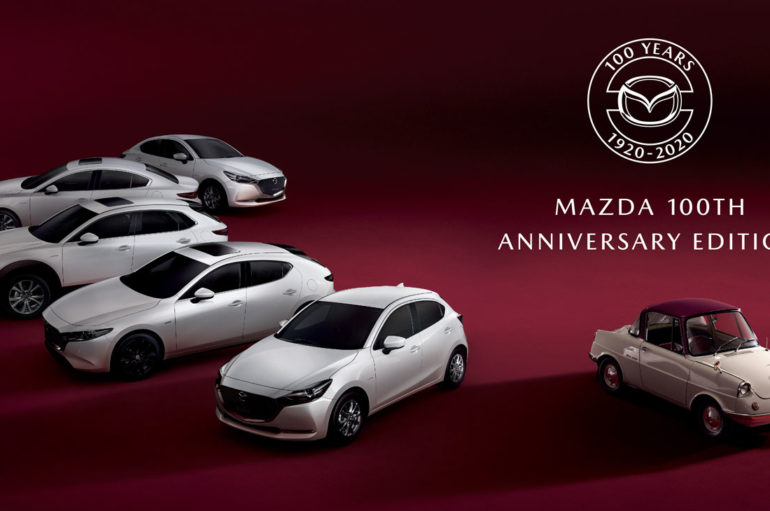 Mazda เปิดตัว 3 รถรุ่นพิเศษ 100th Anniversary Edition