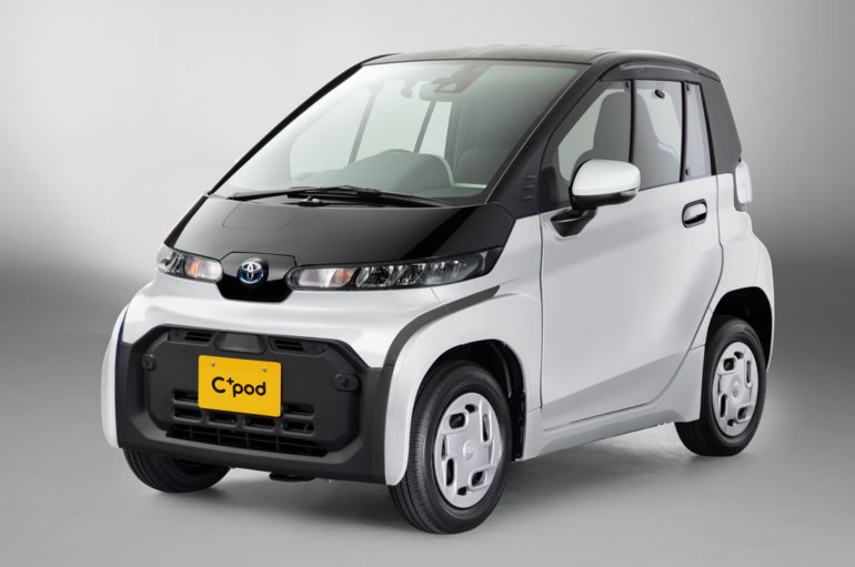 2021 Toyota C+pod รถไฟฟ้าจิ๋วสำหรับกลุ่มลูกค้าองค์กร