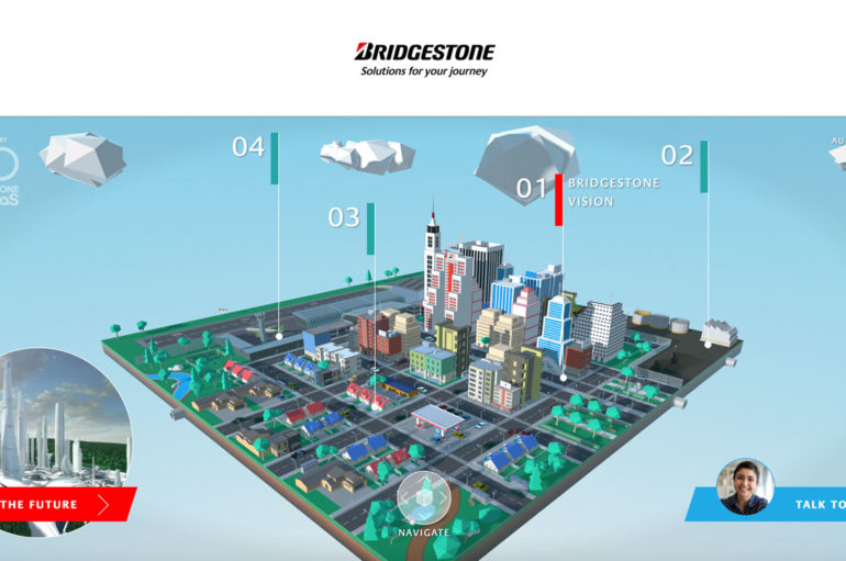 Bridgestone เปิดตัวเมืองเสมือนจริงแห่งอนาคตในงาน CES 2021