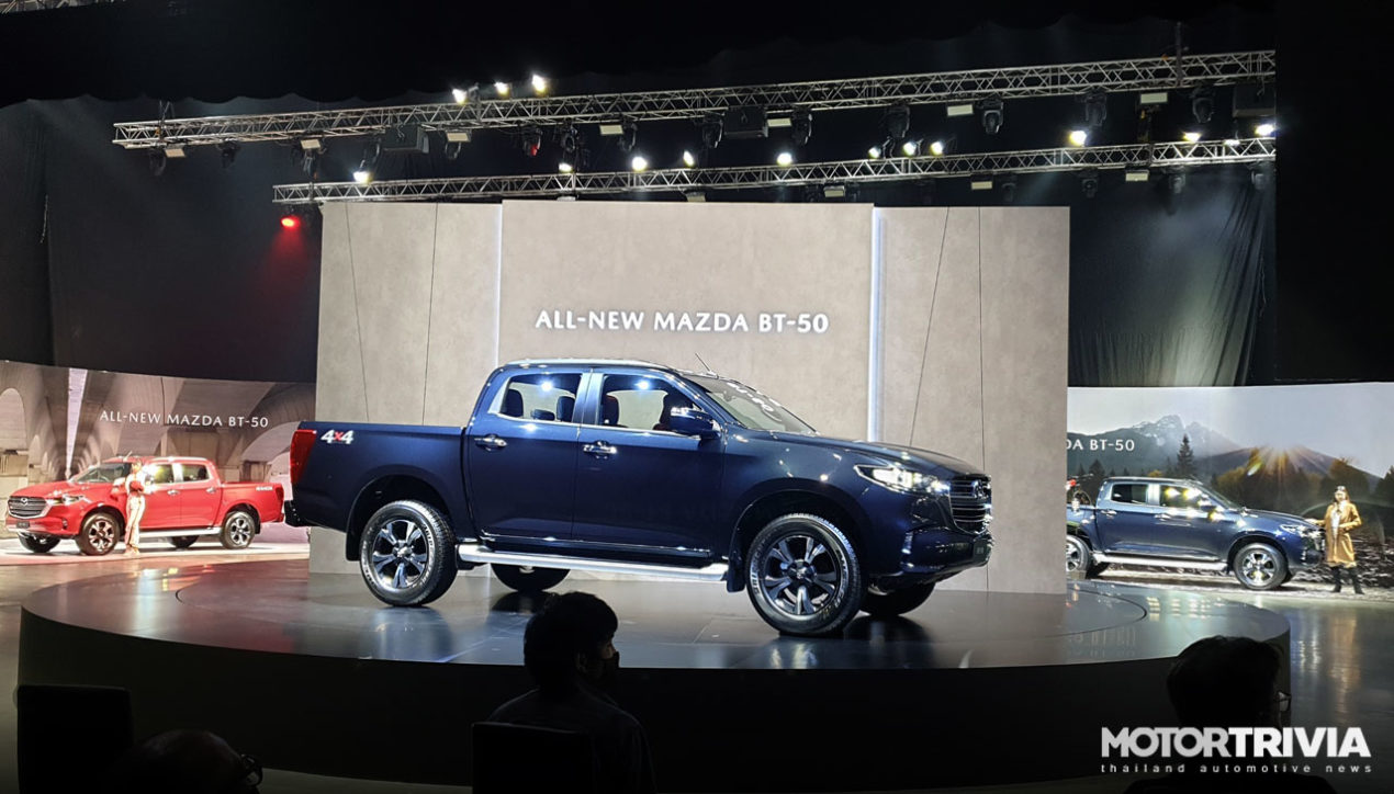 2021 Mazda BT-50 ใหม่ เจนฯ 3 เปิดราคาเริ่มต้น 5.53 แสนบาท