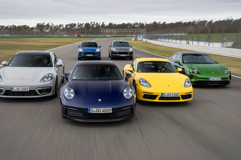 Porsche เผยยอดส่งมอบรถใหม่ในปี 2020 รวม 272,162 คัน