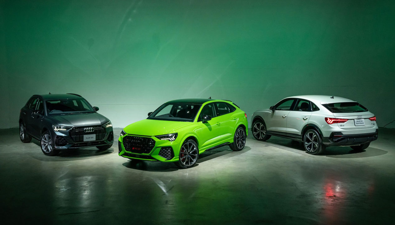 Audi ประเทศไทย เปิดตัว SUV สมรรถนะสูง Q3 สามรุ่นใหม่
