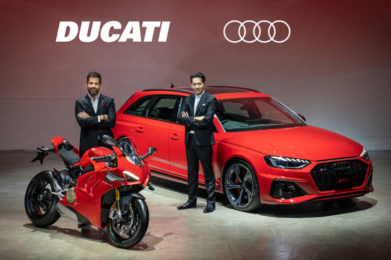 Ducati เลือก Audi เป็นพันธมิตรทางธุรกิจในประเทศไทย