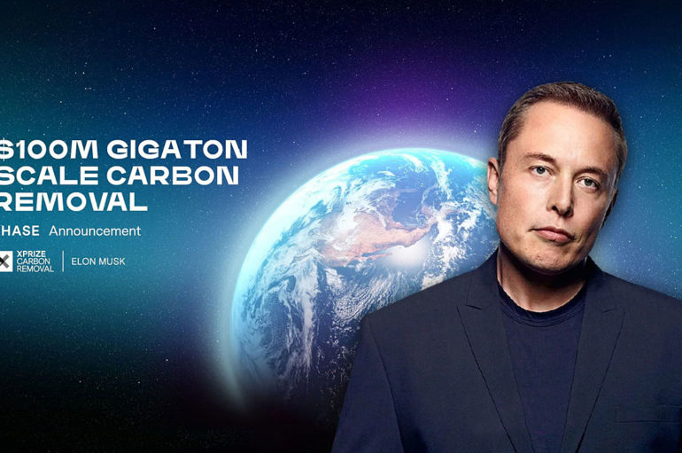 Elon Musk สนับสนุนรางวัลสำหรับโครงการกำจัดคาร์บอน