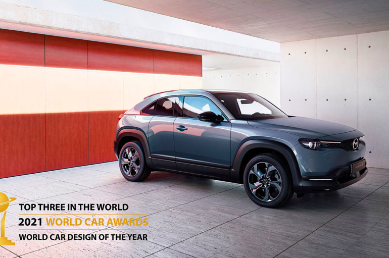 Mazda MX-30 คว้า Top 3 World Car Design of the Year