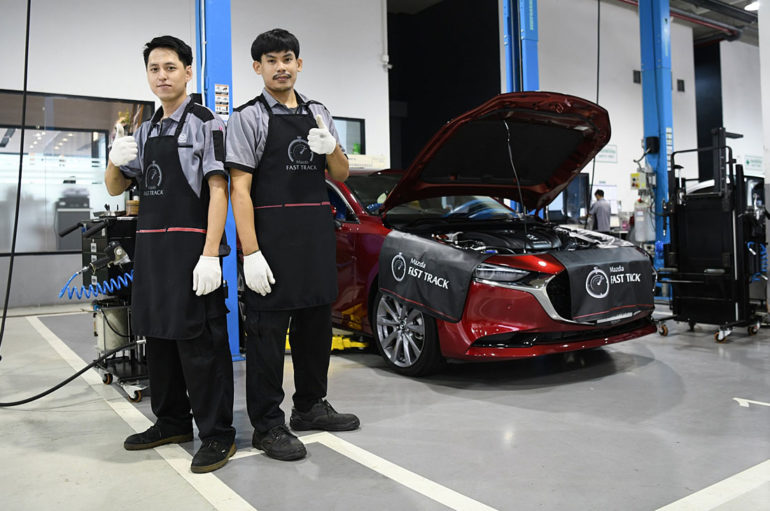 Mazda ชวนตรวจสุขภาพรถฟรีขับขี่ปลอดภัยช่วงสงกรานต์