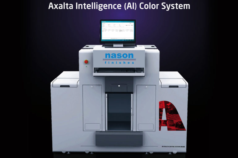 Axalta เปิดตัวศูนย์ผสมสีอัตโนมัติ Intelligence Color System