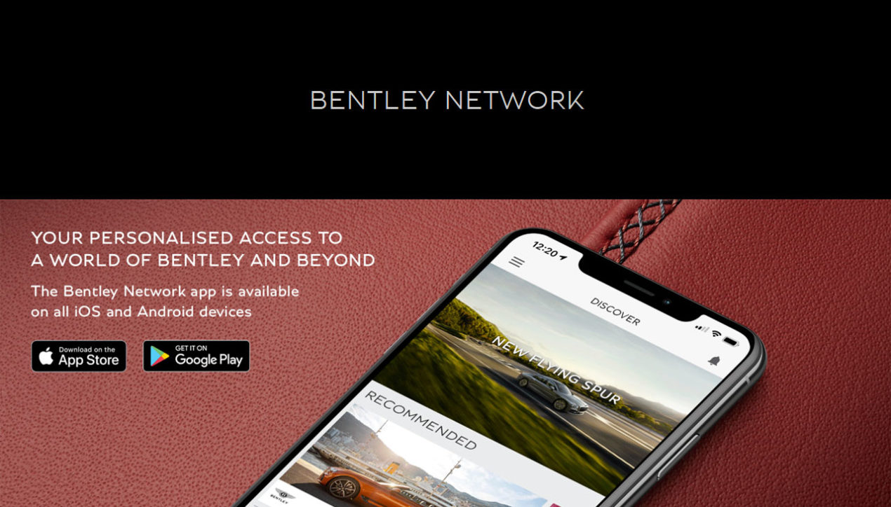 Bentley BKK เปิดตัวแอพพลิเคชั่น Bentley Network