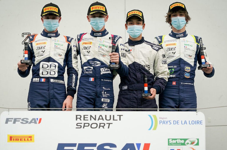 เติ้น – ทัศนพล ขึ้นโพเดียม 2021 French F4 Championship