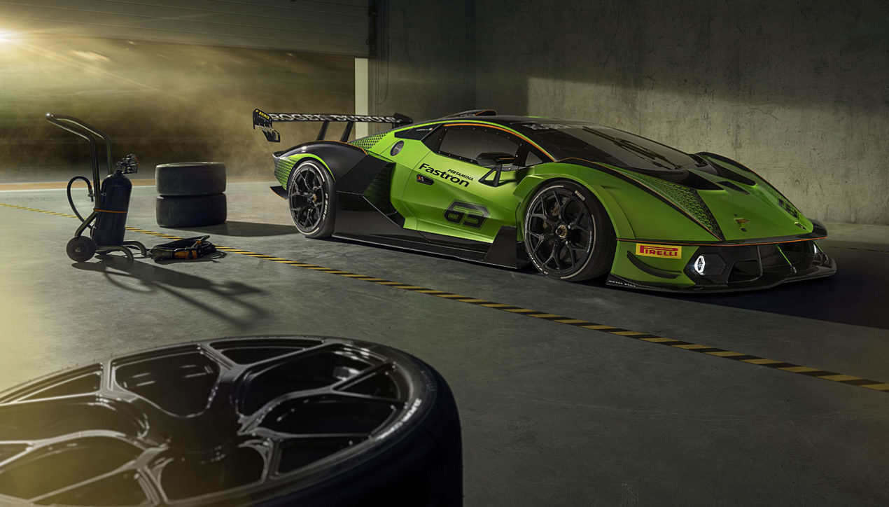 2021 Lamborghini Essenza SCV12 สปอร์ตสำหรับวิ่งแทร็ค