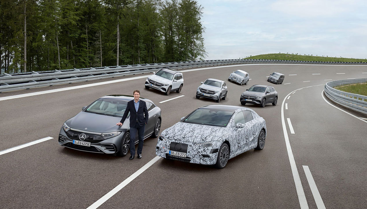 Mercedes ประกาศเตรียมเปลี่ยนเป็นผู้ผลิตรถไฟฟ้าเต็มตัวในปี 2025
