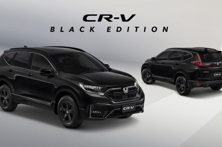 2021 Honda CR-V Black Edition ตกแต่งใหม่เพิ่มความเข้ม