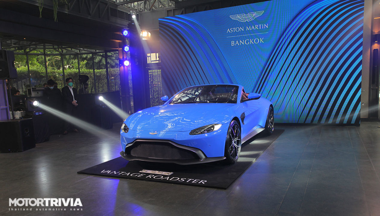2021 Aston Martin Vantage Roadster เปิดราคาจำหน่ายในไทย