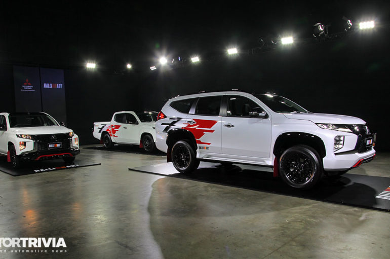 Mitsubishi เปิดตัว Pajero Sport / Triton Ralliart