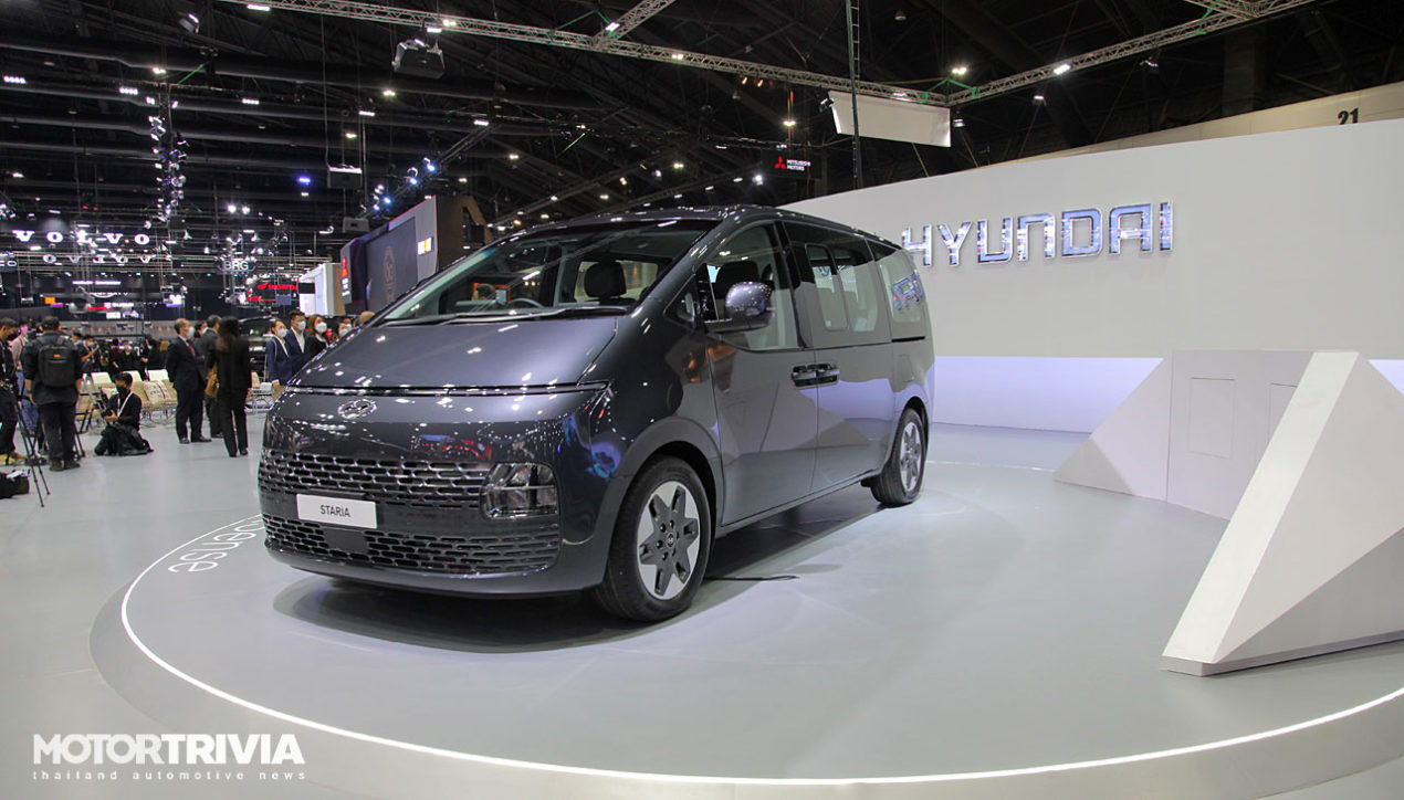 Hyundai โชว์ตัว Staria และ H-1 Elite NS ใน Motor Expo 2021