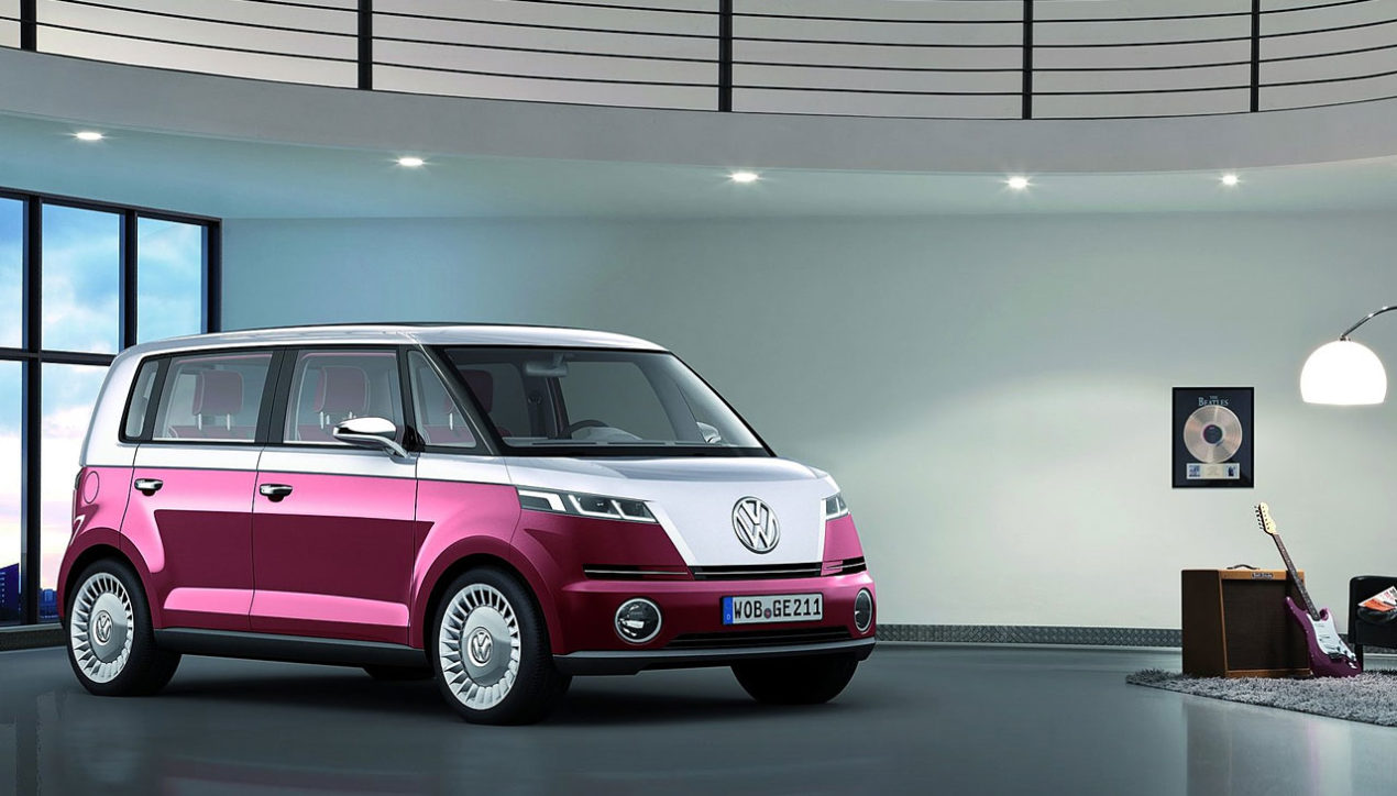 2011 Volkswagen Bulli Concept ย่อส่วนคืนชีพให้ Hippie Bus ด้วยพลังไฟฟ้า