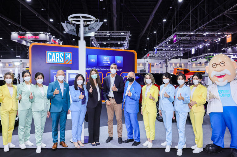 CARS24 เปิดตัวอย่างเป็นทางการในงาน Motor Expo 2021