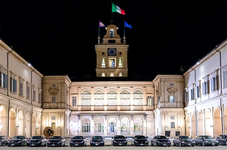 Maserati ร่วมมือกับ G20 Rome Summit สนับสนุนรถ 40 คัน