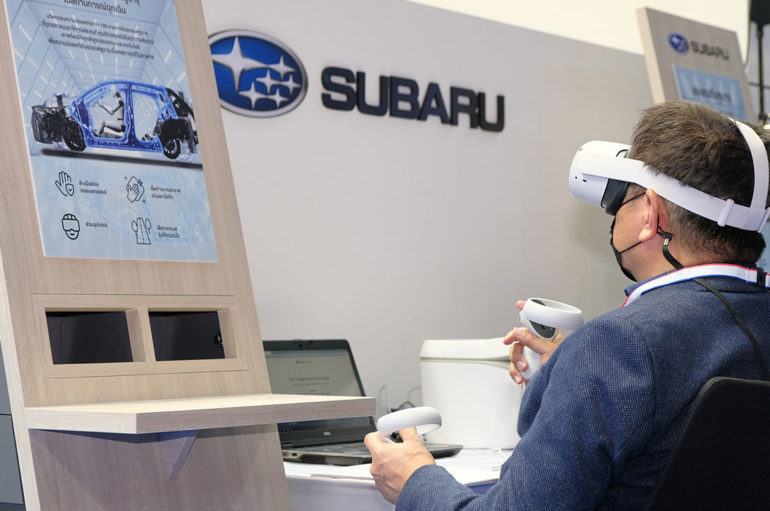 ทดลองขับ Subaru แบบเสมือนจริงในงาน Motor Expo 2021