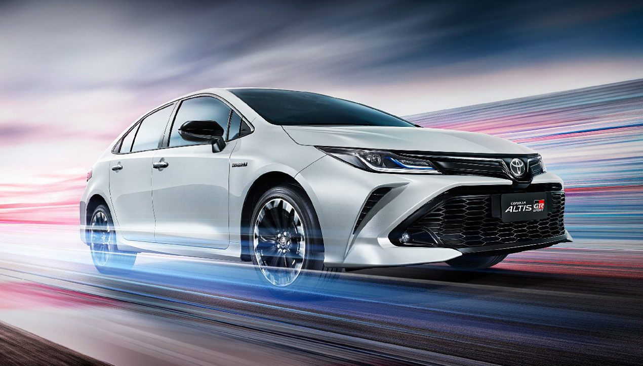 Toyota เปิดตัวรุ่นปรับโฉม Corolla Altis HEV GR Sport