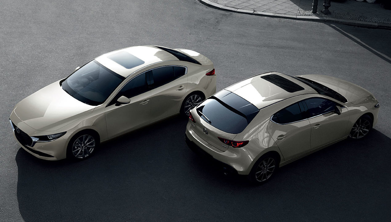 2022 Mazda3 รุ่นปรับปรุง เพิ่มอุปกรณ์มาตรฐานตั้งแต่รุ่นพื้นฐาน