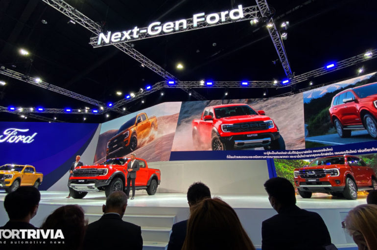 Ford ประเทศไทย เปิดราคา 2023 Ranger และ Everest รุ่นใหม่
